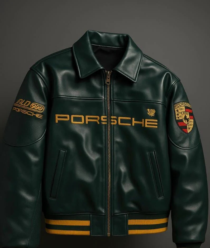 F1 Inspired Racing Leather Jacket – Premium Streetwear for Motorsport Enthusiasts