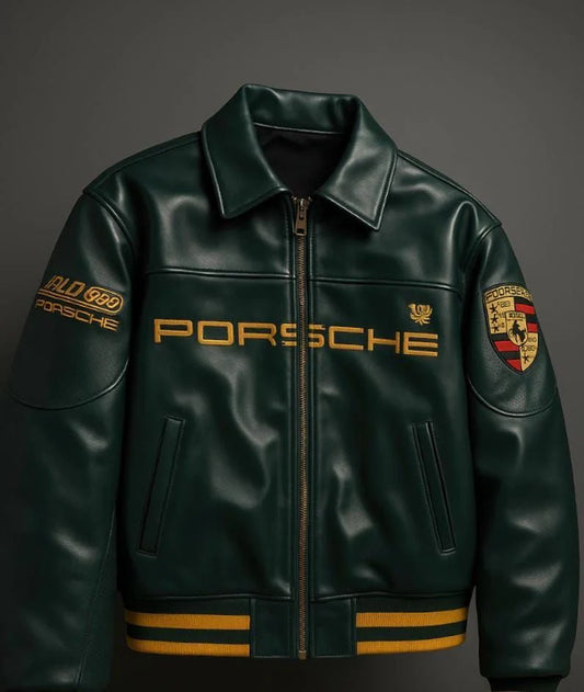 F1 Inspired Racing Leather Jacket – Premium Streetwear for Motorsport Enthusiasts